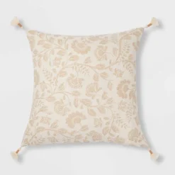 Jacobean Square Throw Pillow - Threshold™ -Home Decoration Sale Shop GUEST bcd4d061 ca23 4438 9d57 0632e6f84eb6