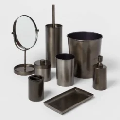 Aluminum With Metal Finish Bath Collection - Threshold™