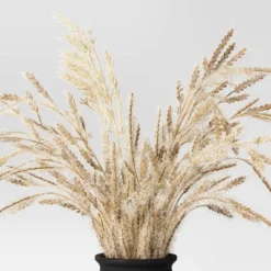 Grass Arrangement In Ceramic Pot Black - Threshold™ -Home Decoration Sale Shop GUEST cbf73334 5a06 41bb b5dd f3e7db59aec5