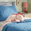 Dinosaur Weighted Plush Kids' Throw Pillow White/Blush - Pillowfort™ -Home Decoration Sale Shop GUEST d5b5d6ce 9c6c 4ed1 a85d 45a8f4b9dab7