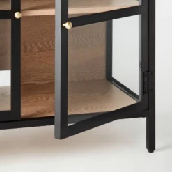 Crystal Cove Glass TV Stand For TVs Up To 59" - Threshold™ Designed With Studio McGee -Home Decoration Sale Shop GUEST d7fbde89 0a6e 4100 a386 891e235e63ea