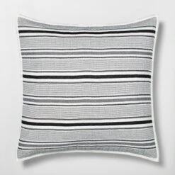 Textured Stripe Pillow Sham Dark Gray/Cream - Hearth & Hand With Magnolia 11 Textured Stripe Pillow Sham Dark Gray/Cream - Hearth & Hand With Magnolia -Home Decoration Sale Shop GUEST e5d23bbb adcc 4d87 a960 dc48647436f7