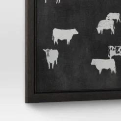 (Set Of 2) 12" X 12" Cow Collection II Framed Wall Canvases - Threshold™ -Home Decoration Sale Shop GUEST ed6cea91 4424 4805 8aee 4c4271b75676