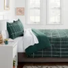 Grid Print Microfiber Reversible Comforter & Sheet Set Dark Green - Room Essentials™ 2 Grid Print Microfiber Reversible Comforter & Sheet Set Dark Green - Room Essentials™ -Home Decoration Sale Shop GUEST f2916d48 beca 4579 83de 73f308bcc6b6