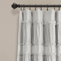 Set Of 2 Nova Ruffle Light Filtering Curtain Panels - Lush Décor -Home Decoration Sale Shop GUEST fadba690 4ea4 46ef 90d2 9539f9ea2805